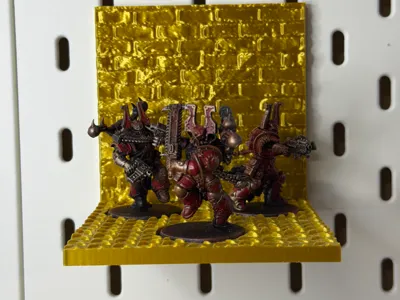 32mm Miniature Base Disp for IKEA SKADIS Pegboard