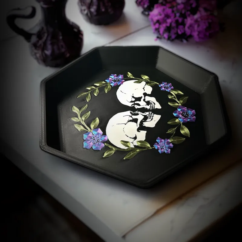 Among the Flowers - Table Tray 