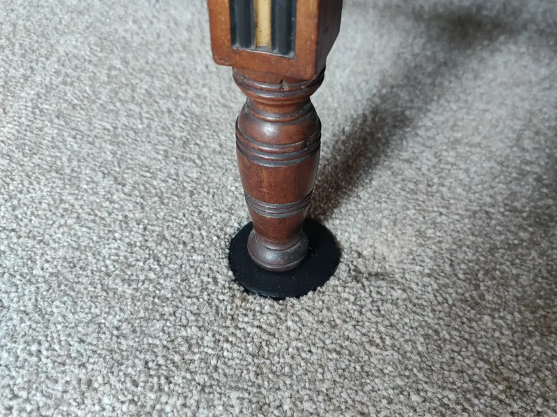 Spacer To Prevent Dents In Carpet