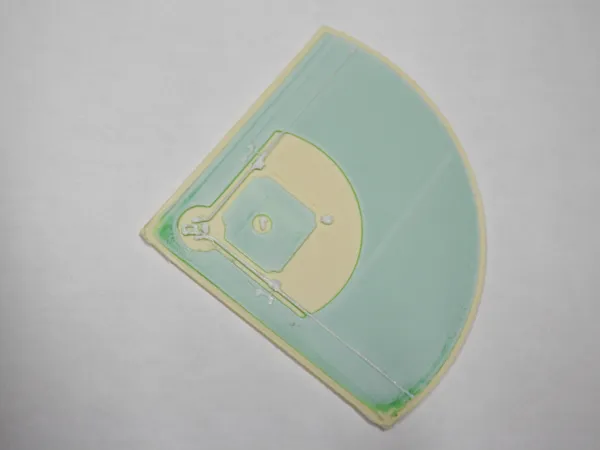 Porte-clés terrain de baseball