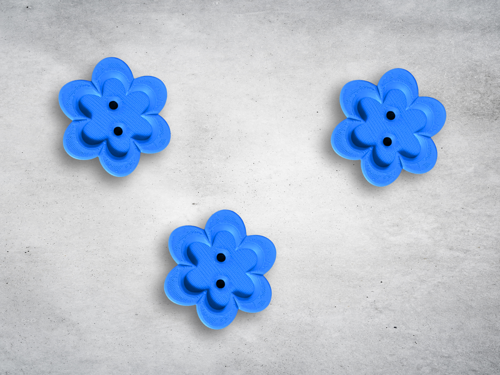 Mod Flower Button