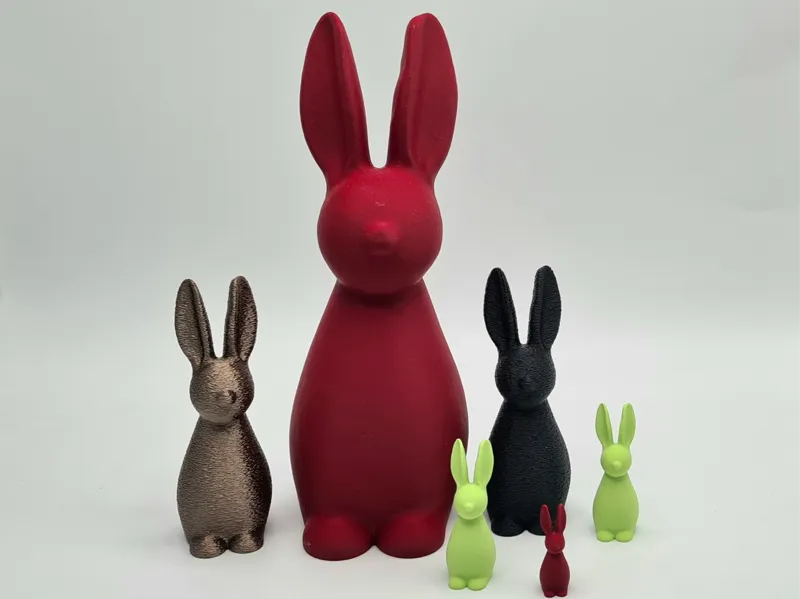 Hase in 5 Größen 