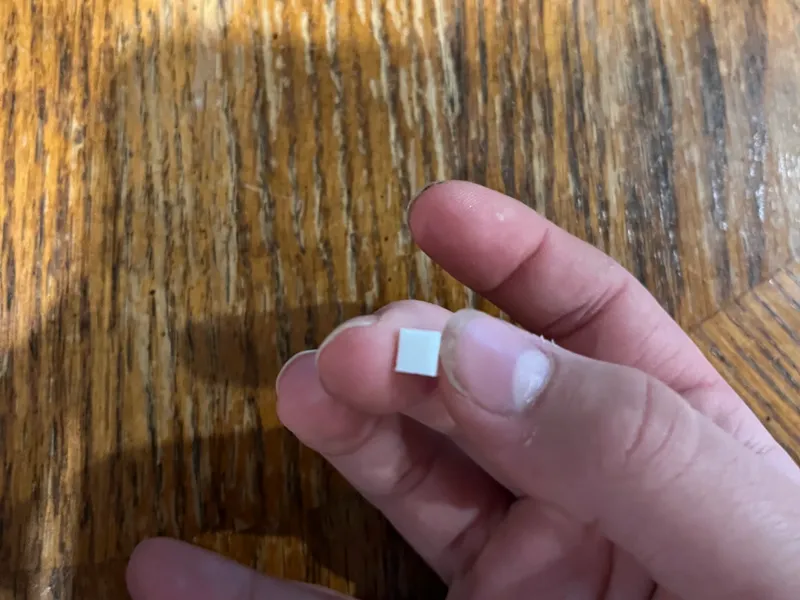 extra small calibration cube
