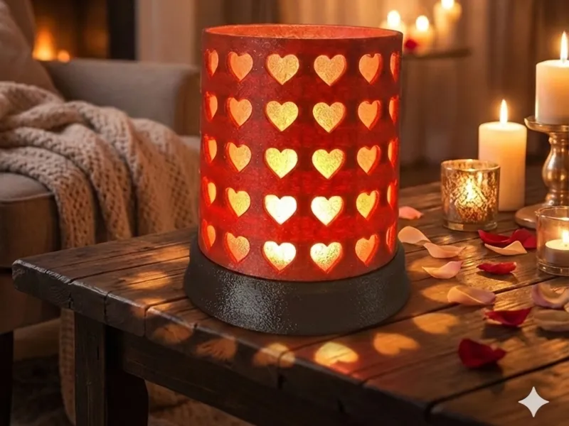 Heart lamp