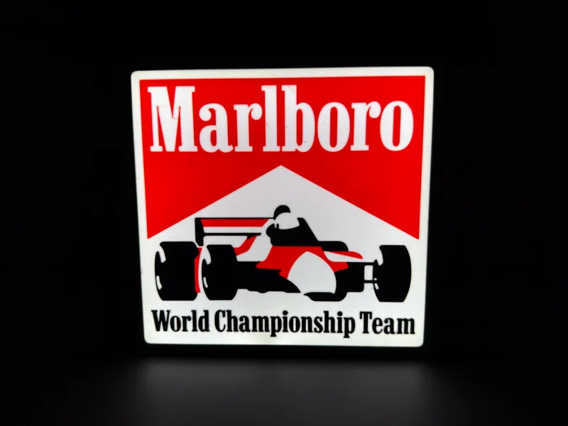 Marlboro Racing team Led sign