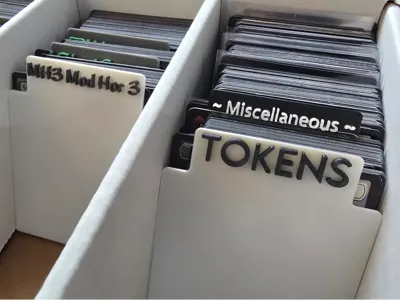 BCW Monster Box Dividers (MTG, Pokemon, etc.)