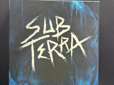 Sub Terra and expansions board game box insert