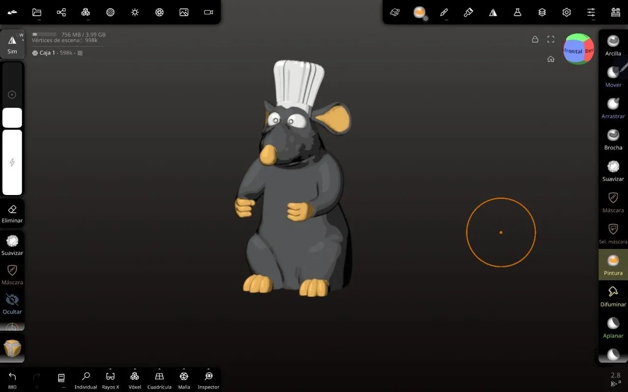 Ratatouille raton chef / NO AMS view 2