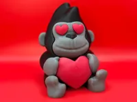 3" Gorilla Heart