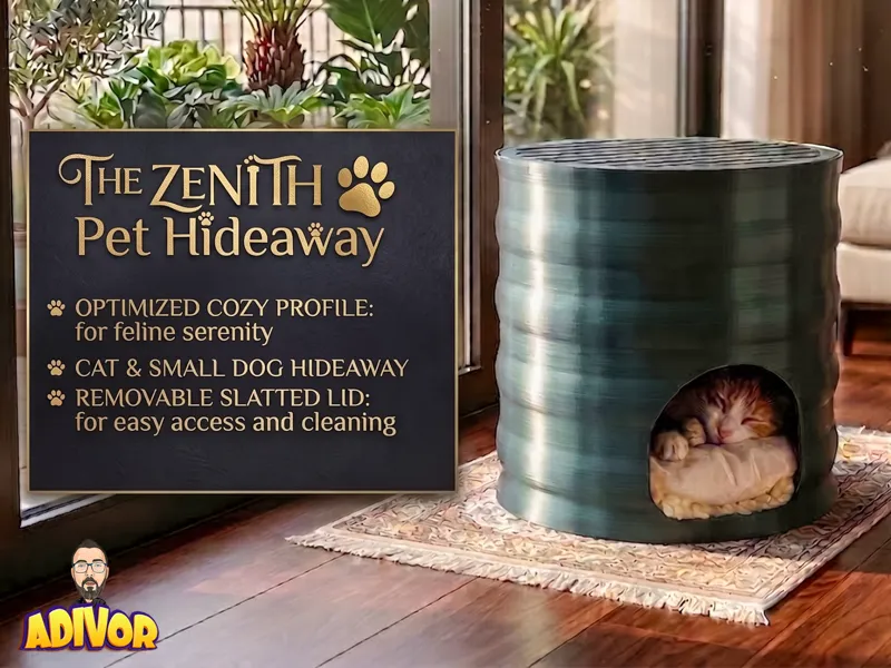 Pet Hideaway: Premium Serenity for Discerning Pets