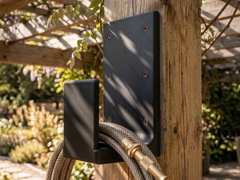 Colgador jardin Manguera, cable de corriente