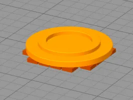 2000 Bumper Car Token