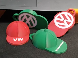 VOLKSWAGEN Cap Keychain