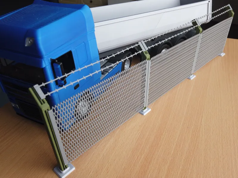 Industry Style Modular Fence