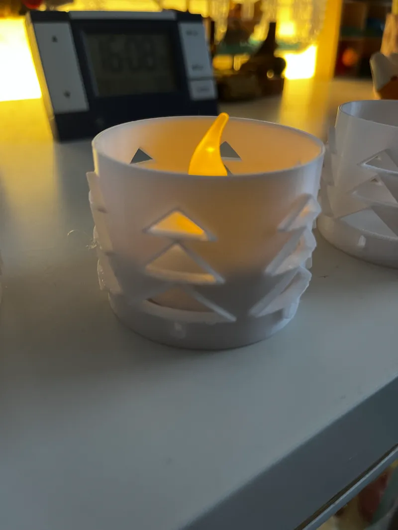 Chrismas Tealight cup