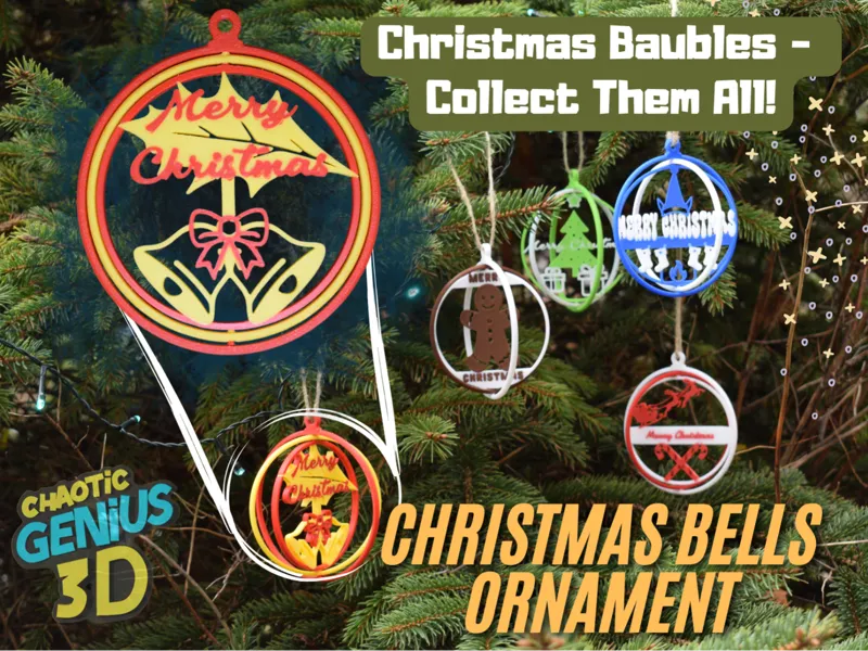Christmas Bells Ornament-Christmas Tree Decoration