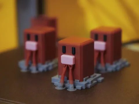 Accesorio para impresora 3D: Diglett + Dugtrio (Pokemon Quest) Multicolor — referencia de MakerWorld
