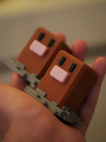 Accesorio para impresora 3D: Diglett + Dugtrio (Pokemon Quest) Multicolor — vista de referencia 2