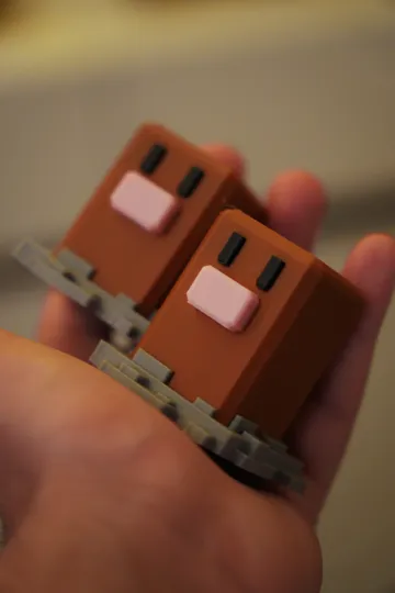 Accesorio para impresora 3D: Diglett + Dugtrio (Pokemon Quest) Multicolor — vista de referencia 4