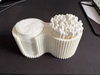 0.2mm layer, 3 walls, 5% infill, Fuzzy Skin