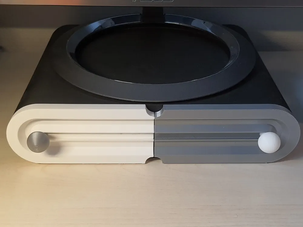 Modern monitor riser - Free 3D Print Model - MakerWorld
