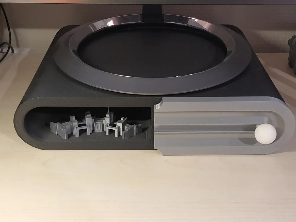 Stylish Monitor Risers Modern monitor riser - Free 3D Print Model - MakerWorld
