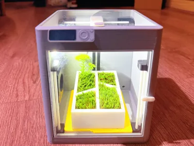 My 3D Printer Grows Plants — P1S Miniature Moss Terrarium