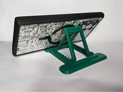 Adjustable Mobile Phone Stand With Stabilisers