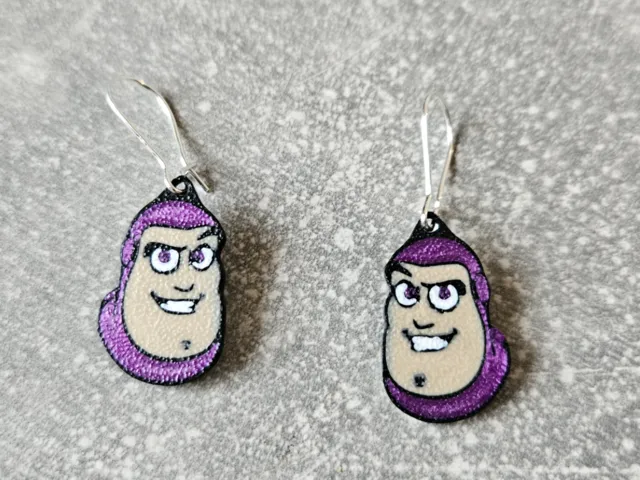 Buzz lightyear earrings