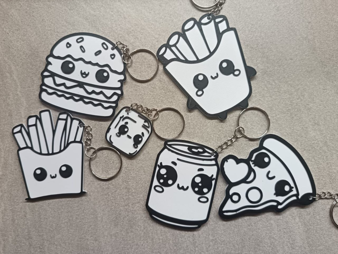 portachiavi kawaii food 