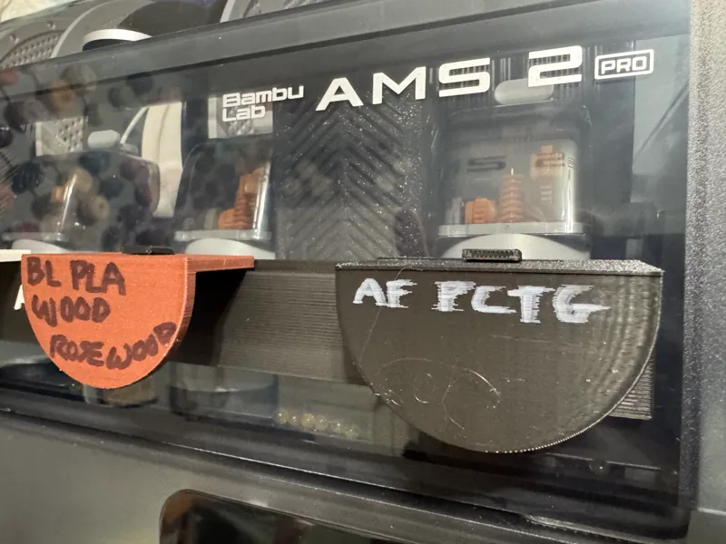 AMS Filament Swatch / Tag Mount