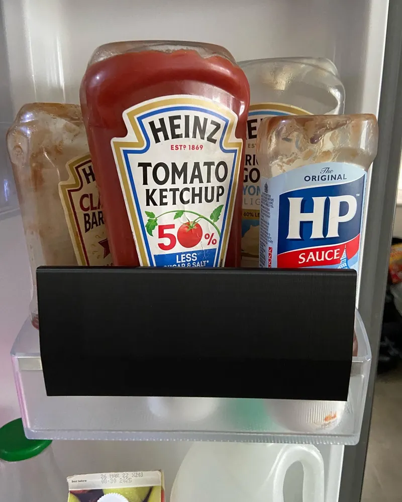 Fridge Insert to stop the sauces from falling out of the fridge :D