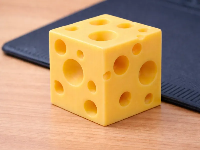 Flexibler TPU Käseblock Stresswürfel Fidget Toy