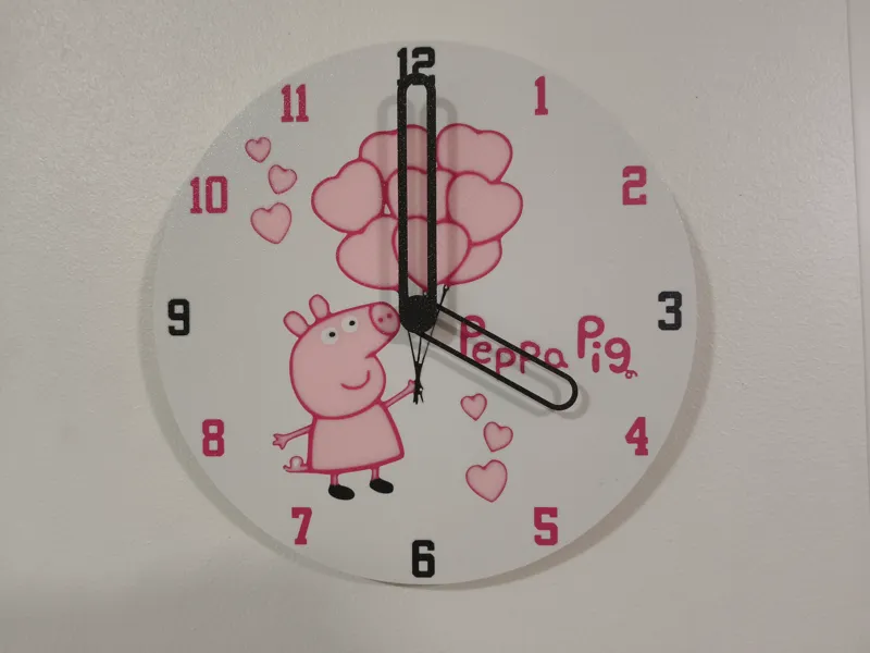 Horloge Peppa Pig
