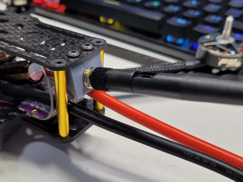 FalconRad Li-ion Drone Frame Antenna Mount