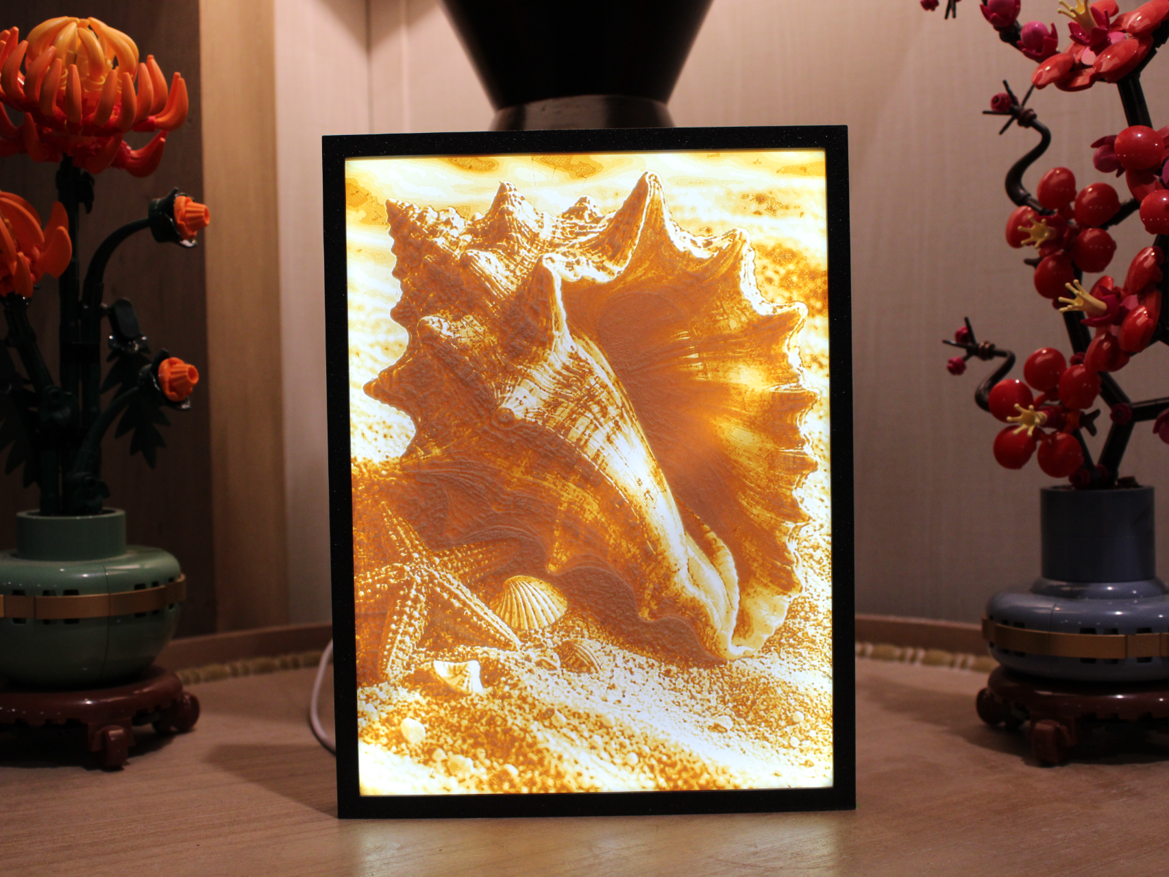 Hueforge Lamp - Conch Shell