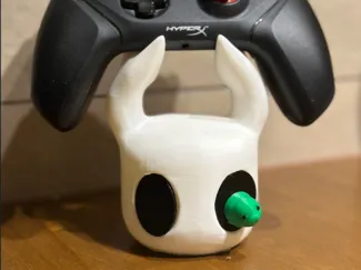 Hollow Knight controller stand with grub