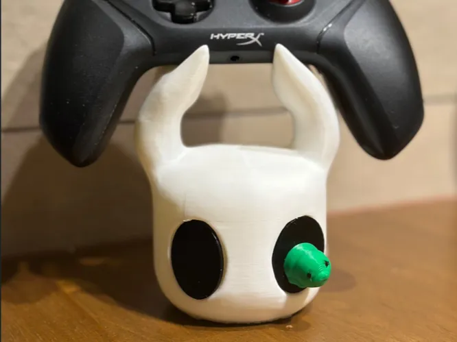 Hollow Knight controller stand with grub