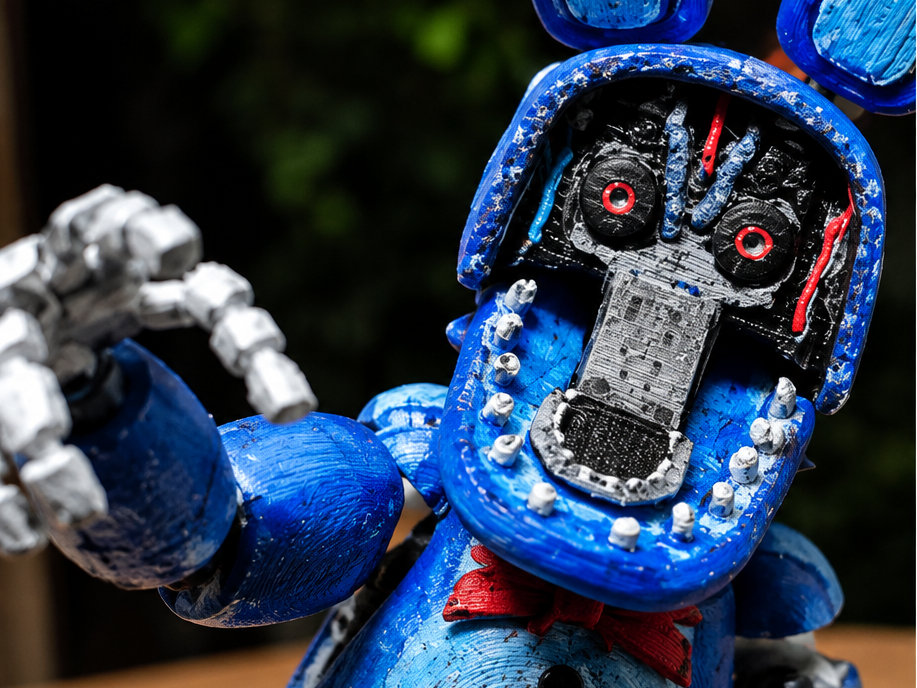 withered Bonnie fnaf - 3D printed Creatures, in stock in India