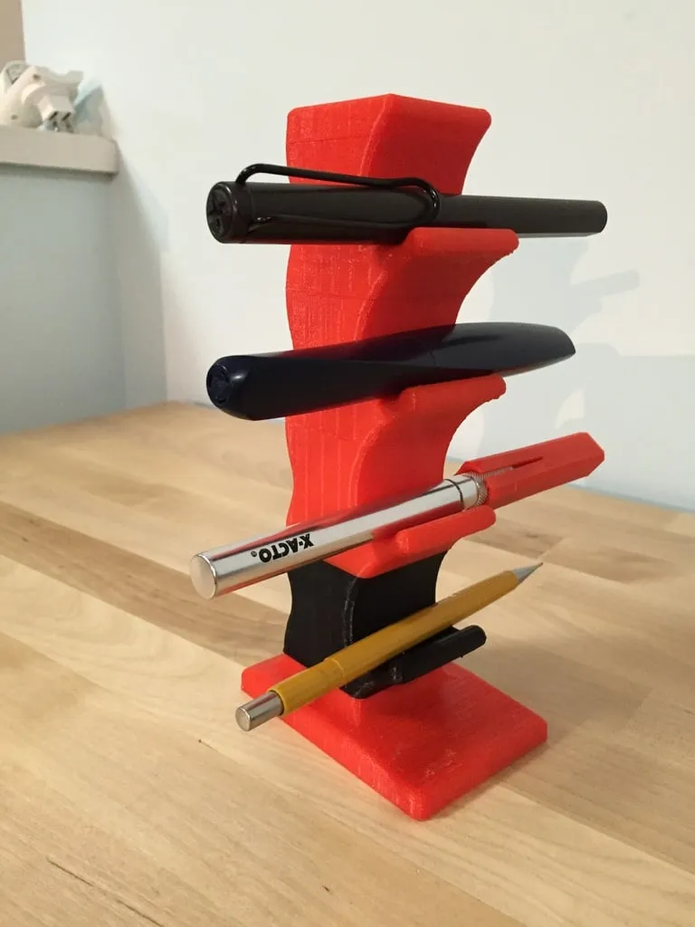Pot à crayons modulaire empilable