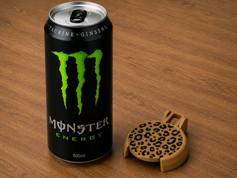 drink can cove - cheetah
