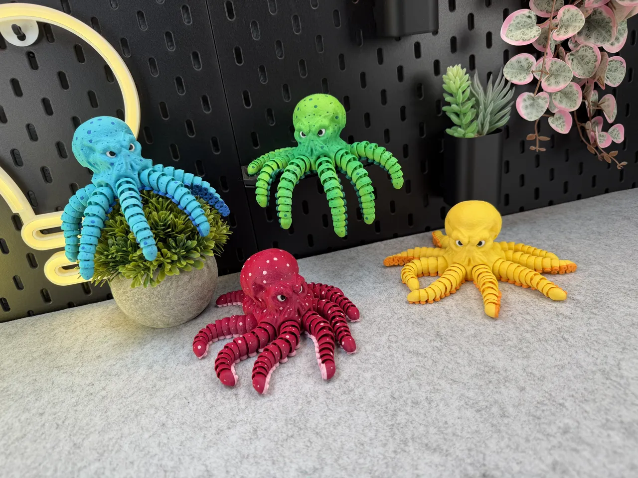 Articulated Octopus view 3