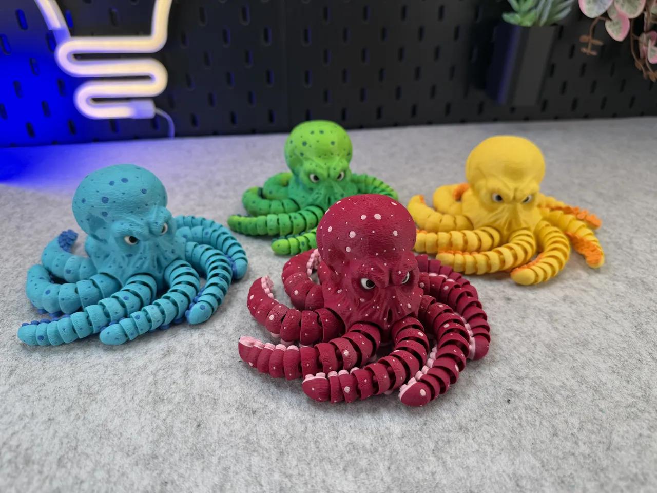 Articulated Octopus view 2