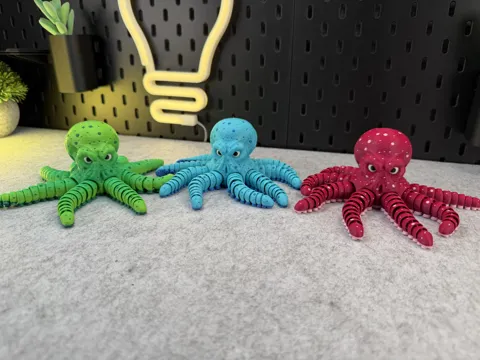Articulated Octopus view 4