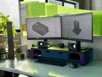 Ikea BERGSHULT 80x30cm - 0.2mm layer, 2 walls, 15% infill