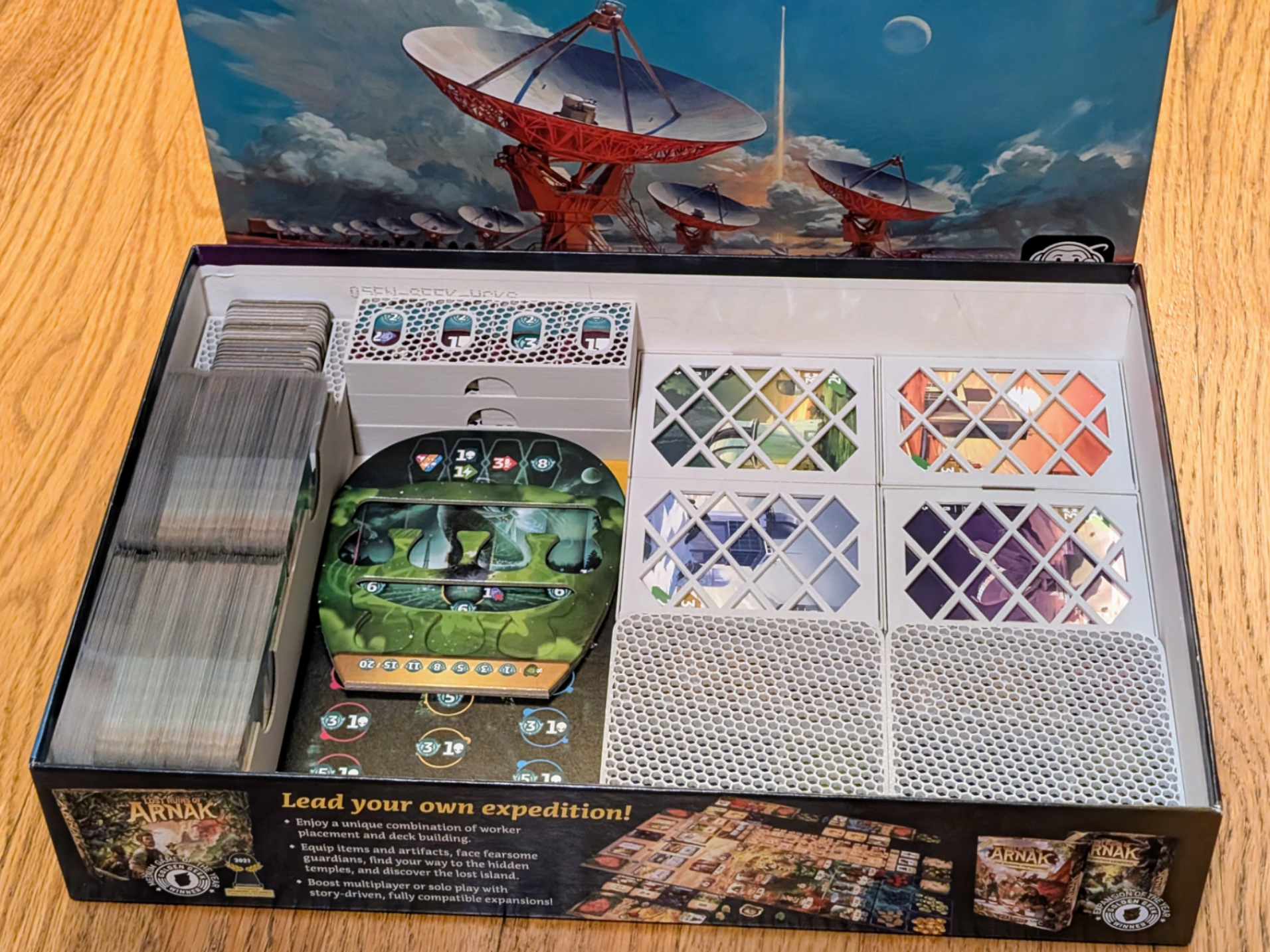 SETI with Space Agencies Organizer - Sleeved - V2