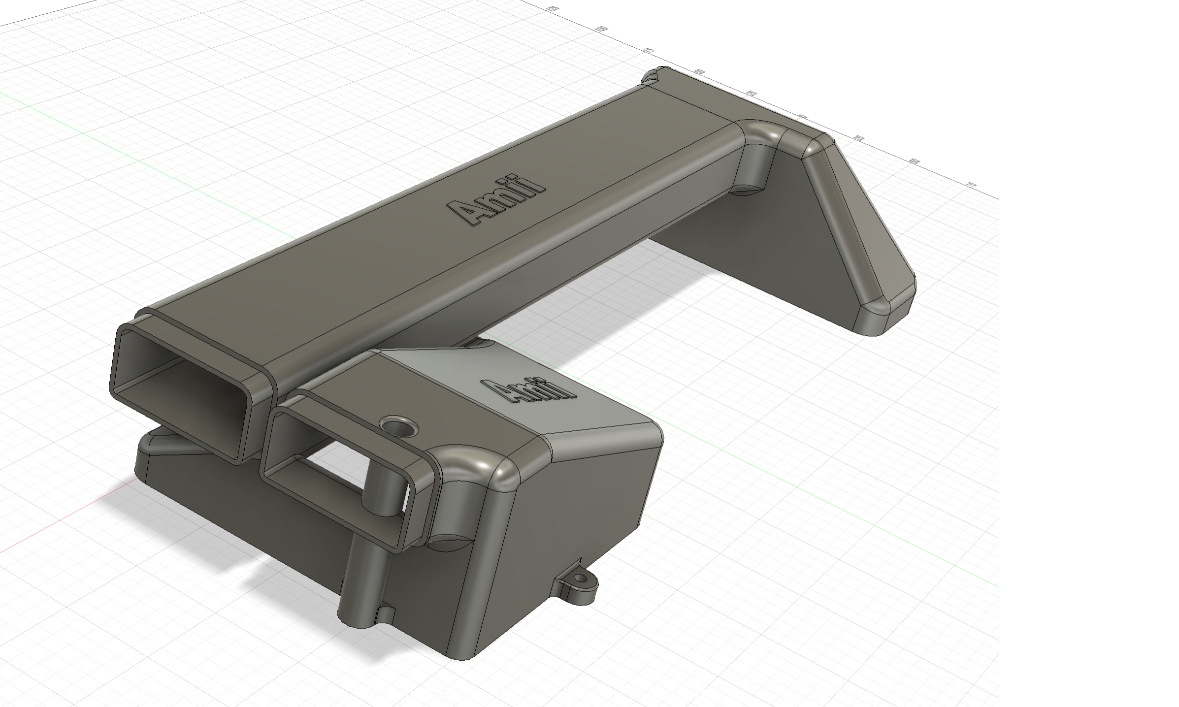Miniatura 3 do modelo 3D P1S全封闭静音排气系统（X1C通用）