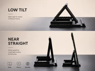 Modular iPad Stand – Upright, Low-Cost for Tablet