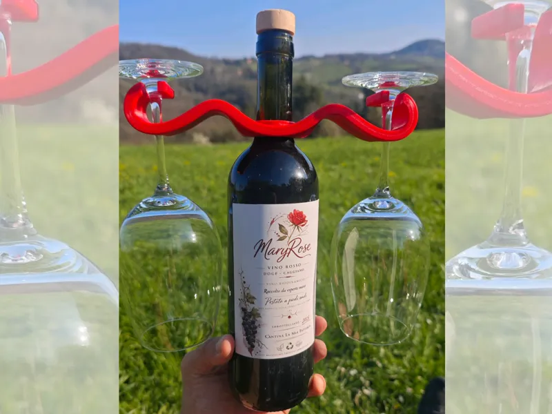 Elegant Wine Glass Holder