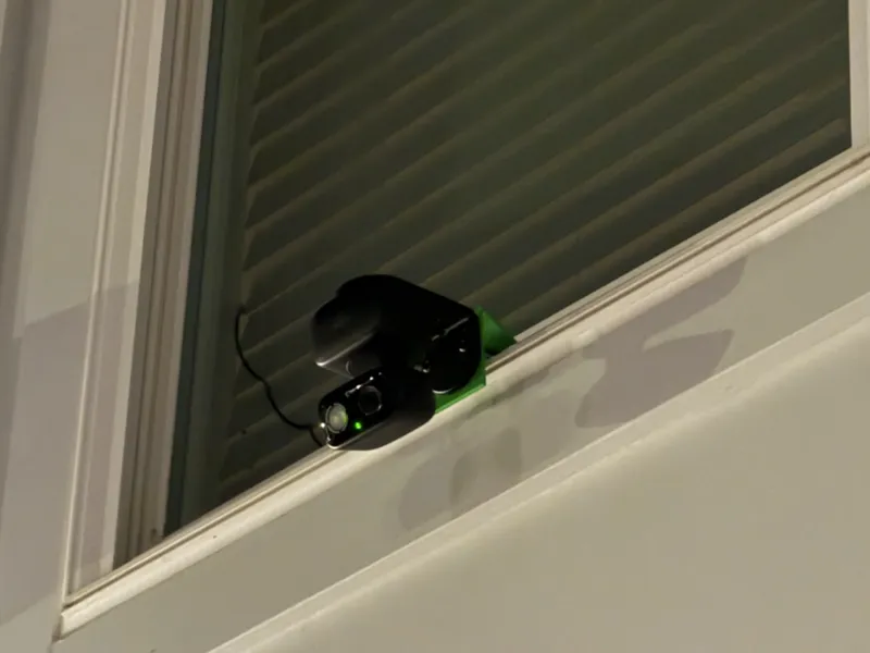 Sliding Window Clip Camera Mount (No-Drill)